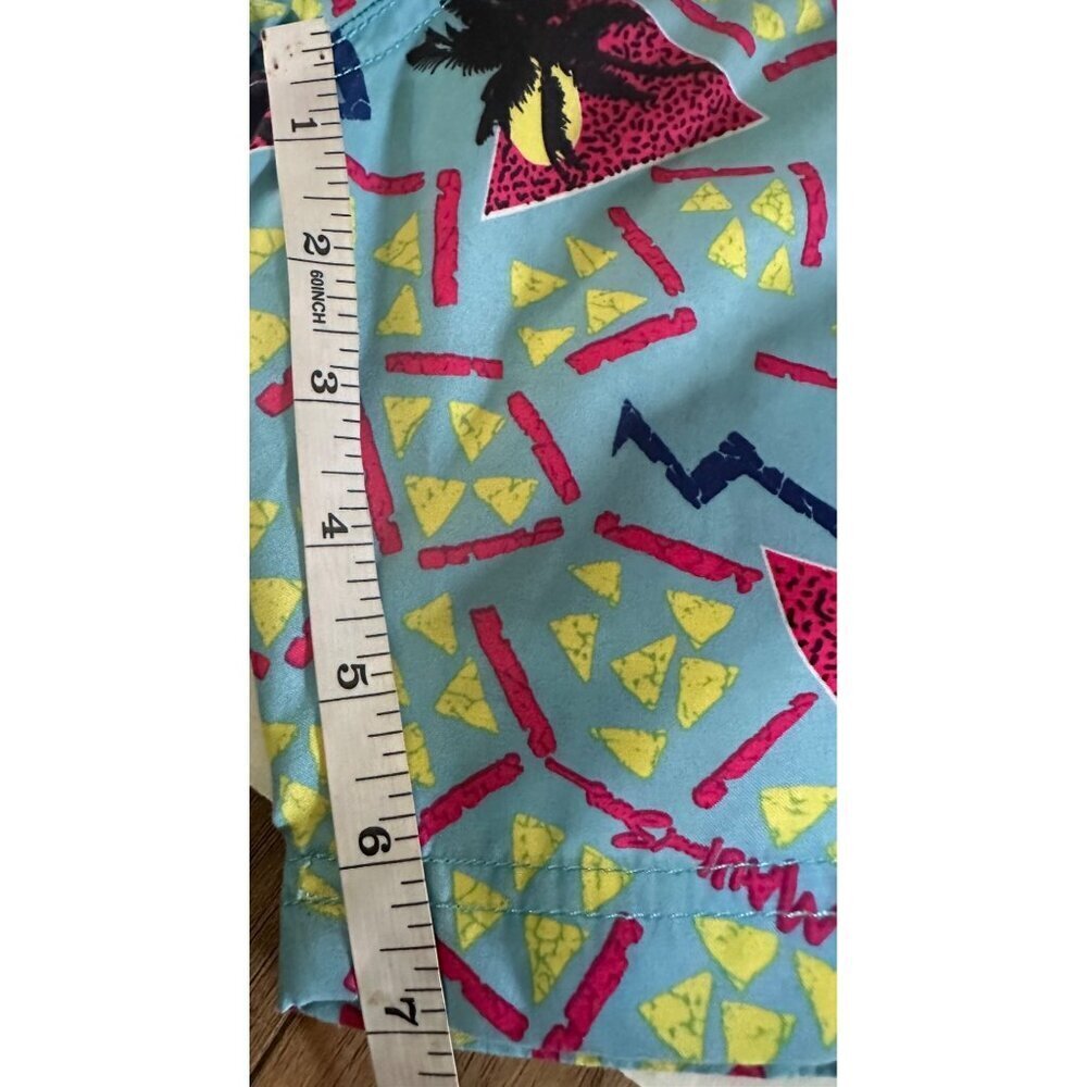 Maui and Sons Men's Medium Swim Board Shorts Drawstring Elastic Waist Mesh Lined - Picture 8 of 8